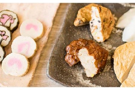 【6回定期便】味比べ かまぼこ アジ/イワシ/エソ 練り物 6種 蒲鉾 【しまおう】[PAY023]