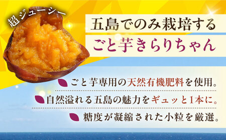 【お歳暮対象】【3年連続日本一！】小粒ごと芋きらりちゃん 180g×6袋 / 冷凍 焼き芋 レンジ さつまいも 安納芋 五島市 / ごと [PBY026]