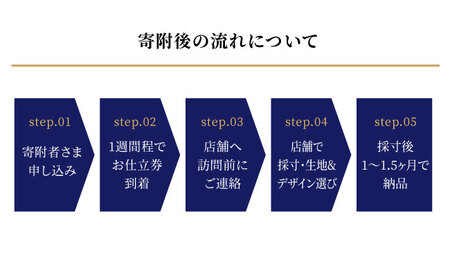 【全国5カ所で採寸可】【高級国産服地】 オーダースーツ お仕立券 ＜御幸毛織＞ [CAN003]  長崎 西海 スーツ オーダー チケット すーつ オーダーメイド 厳選服地 メンズスーツ シングルスーツ  贈答 ギフト  北海道 札幌 東京 日本橋 大阪 神奈川 横浜 名古屋