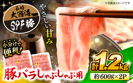 国産豚 シャブシャブ用 計1.2kg 訳あり CEK032