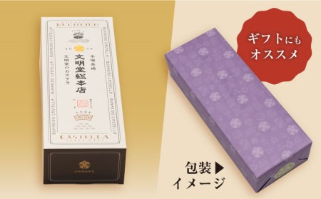 3回定期便 文明堂 長崎 カステラ 1号 CFG006 カステラ