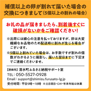 卵 40個 こだわり赤卵 新鮮たまごの大平原ファーム 北海道清水町 _S035-0014