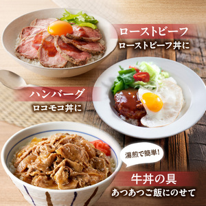 十勝若牛 満足 セット 【 ヘルシー 低カロリー 牛肉 肉 赤身 豊かな旨味 ロースステーキ 切り落としスライス ローストビーフ ハンバーグ 牛丼の具 牛肉サミット2012優勝 こだわり 贈り物 お取り寄せ ギフト お中元 お歳暮 のし 熨斗 北海道 清水町 】_S003-0016