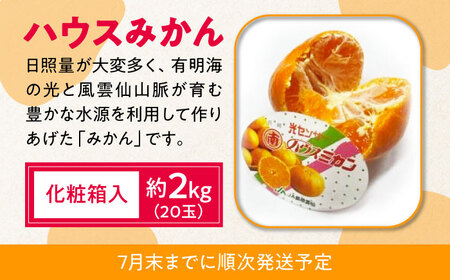 【4回定期便】【2026年7月初回発送】柑橘 4種類 定期便 / ハウスみかん 温室天草 しらぬい せとか 果物 フルーツ / 南島原市 / JA島原雲仙東南部基幹センター [SAC005]