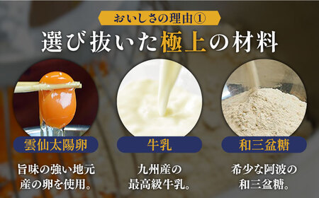 【カステラ職人が作る極上プリン】 五三焼プリン 4個入り / プリン ぷりん お土産 お菓子 贅沢 スイーツ ギフト ぎふと 贈答 / 南島原市 / 須崎屋 [SCA013]