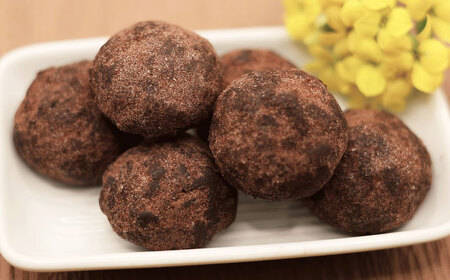 【サクッと食感！ほろっと口溶け】 スノーボールクッキー ココア / 焼き菓子 クッキー お菓子 スイーツ くっきー / 南島原市 / ミカド観光センター[SEC007]