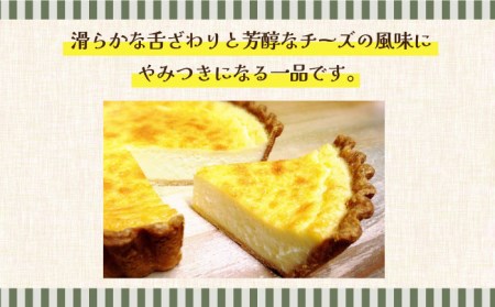 【舌にあふれる季節感♪こだわりのサクサクタルト】プレミアム チーズタルト / タルト スイーツ 洋菓子 ケーキ / 南島原市 / アトリエジジ [SAA008]