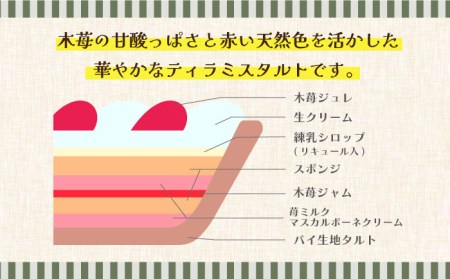 【2026年1月〜発送】木苺のティラミスタルト [SAA003] タルト