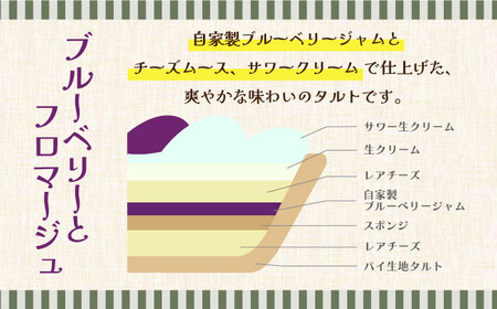 【2026年1月〜発送】【舌にあふれる季節感♪こだわりのサクサクタルト】BBフロマージュ・モンブランタルトの2種セット / タルト たると ケーキ タルトケーキ スイーツ デザート / 南島原市 / アトリエジジ [SAA014]