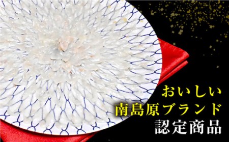 【12月31日大晦日にお届け】とらふぐ刺身5人前 / ふぐ フグ 河豚 トラフグ ふぐ刺し / 南島原市 / 大和庵 [SCJ014]