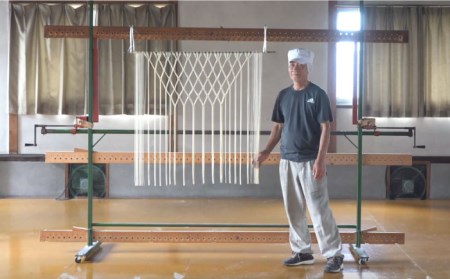 島原 手延 梅素麺 250g  / そうめん 素麺 南島原市 / 島原手延素麺組合連絡協議会 [SAN006]