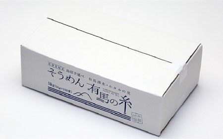 有馬の糸 手延べ そうめん 5kg / 南島原市 / 竹市製麺 [SBT012]