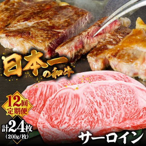 【12回定期便】【やわらかな赤身と口どけまろやかな脂身】長崎和牛 サーロインステーキ 400g 2人前（200g×2枚）/ 牛肉 ステーキ サーロイン / 南島原市 / ふるさと企画 [SBA034] ステーキ すてーき サーロイン さーろいん サーロインステーキ さーろいんすてーき 和牛 わぎゅう 焼肉 焼き肉 BBQ バーベキュー 牛肉 ぎゅうにく 240000 240000円 24万円