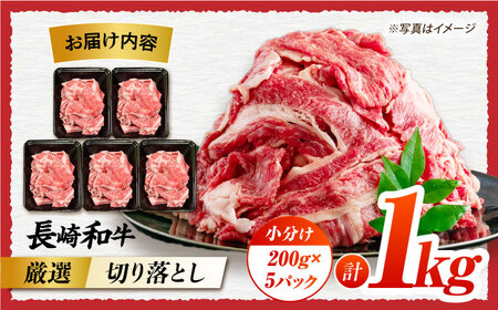 長崎和牛 牛肉切り落とし1kg[ECS017]牛肉切り落とし