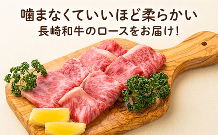 長崎和牛 焼肉 ロース 約500g [ECT017] 国産 長崎和牛 ロース 牛ロース 焼肉 ロース肉 和牛ロース ロース 