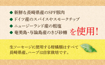 【計49本】 生ソーセージ 詰め合せ セット 7本入り×7袋  /長与町/雪の浦手造りハム  [EAM026] ソーセージ そーせーじ ウインナー ういんなー 小分け 冷凍 詰合せ 詰め合わせ セット おつまみ バーベキュー BBQ 