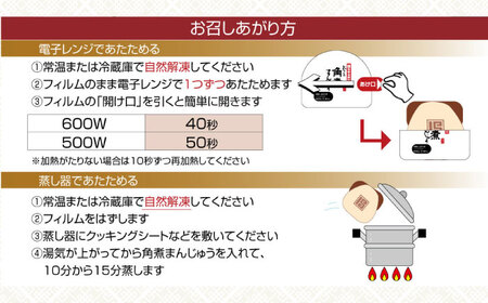 【6回定期便】【簡易包装】長崎角煮まんじゅう 20個 （5個×4袋） 長与町/岩崎本舗 [EAB051] 定期便  定期 定期便 定期 複数 定期便 毎月 定期便 届く 定期便 定期便