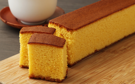 【6ヶ月定期便】 長崎カステラ糖庵 0.5号 4本