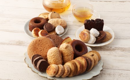 人気の焼き菓子 19個 セット お菓子 詰合せ 洋菓子 クッキー マドレーヌ ダックワーズ ドーナツ パウンドケーキ
