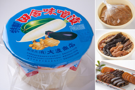 味噌 麦みそ 2kg 田舎味噌漬け 5種 500g [大渡商店 長崎県 東彼杵町 hs42bag590008]