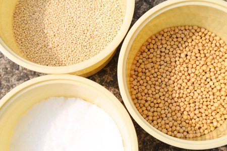 味噌 麦みそ 2kg 田舎味噌漬け 5種 500g [大渡商店 長崎県 東彼杵町 hs42bag590008]