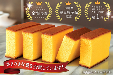 カステラ 幸せの黄色いカステラ 0.6号 310g 10本セット [長崎カステラセンター心泉堂 長崎県 東彼杵町 hs42bag180019]