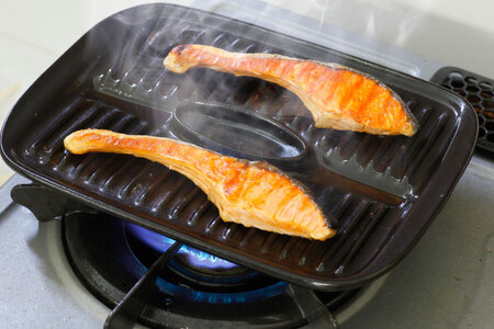 温度センサー付きガスコンロ対応 焼い太郎Ｓ＆Ｍセット [トーセラム 長崎県 東彼杵町 hs42bag480010]