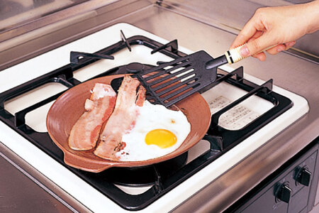 食器兼用 耐熱 丸陶板25cm 2枚セット [トーセラム 長崎県 東彼杵町 hs42bag480020]