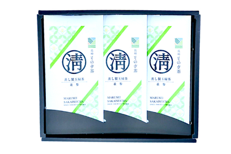 茶 緑茶 そのぎ茶 (並参) 100g 3袋入り 総計300g [まるせい酒井製茶 長崎県 東彼杵町 hs42bag370004]