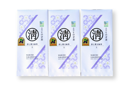 茶 緑茶 【長崎県優良特産品推奨品】そのぎ茶（上）100ｇ 3袋 総計300g [まるせい酒井製茶 長崎県 東彼杵町 hs42bag370014]