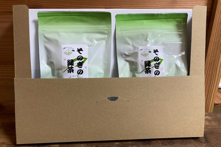 お茶 緑茶 そのぎ茶 緑茶ティーバッグ タグ付き (2.5g×25P)2袋 [西坂秀徳製茶 長崎県 東彼杵町 hs42bag510005]