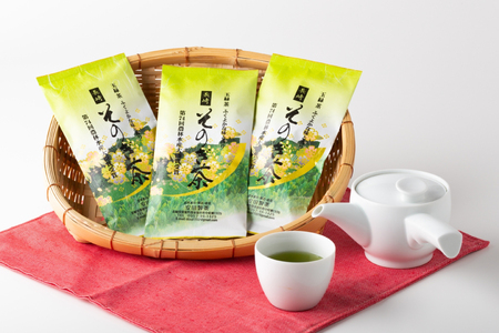 お茶　そのぎ茶 ［第74回全国茶品評会-最高賞受賞-］そのぎ茶 （上） 3袋入り [安田製茶 長崎県 東彼杵町 hs42bag170002]