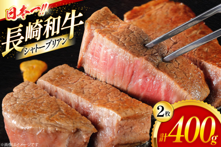 長崎和牛 シャトーブリアン 長崎和牛シャトーブリアン 200g 2枚 400g [大川ストアー 長崎県 東彼杵町 hs42bag580017]