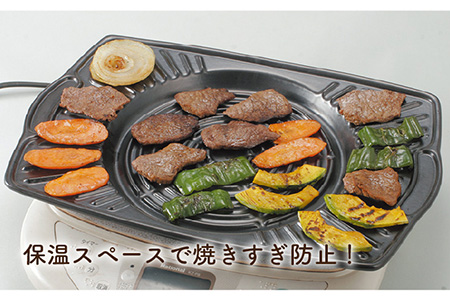 サマーセール35%オフ セラミック焼き肉プレート【新品】ホワイト