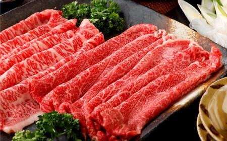 【12回定期便】長崎和牛 赤身すき焼き 400g[OCA025]