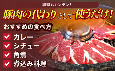【6回定期便】イノシシ肉焼肉セット 600g[OAJ029]
