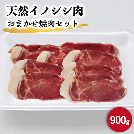ジビエ イノシシ肉 焼肉セット 900g [OAJ005] ジビエ イノシシ肉焼肉
