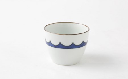 【波佐見焼】陶器 染シリーズそばちょこ 5個セット 直径8.5cm×H6.7cm[OAP040]