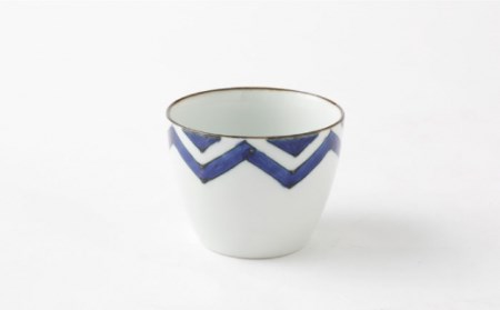 【波佐見焼】陶器 染シリーズそばちょこ 4個セット 直径8.5cm×H6.7cm[OAP041]