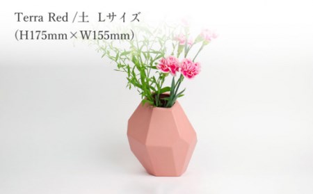 波佐見焼 corock フラワーベース warm 2色セット〈S桜 L土〉花瓶 nucca