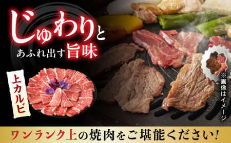 【焼き肉満喫セット】モモ 上カルビ 総計900g A4-A5【野中精肉店】[VF58] 牛肉 焼肉セット