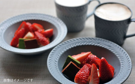 【波佐見焼】ローズマリー リムボウルM アイボリー 2枚セット 食器 皿【翔芳窯】[FE260] 波佐見焼