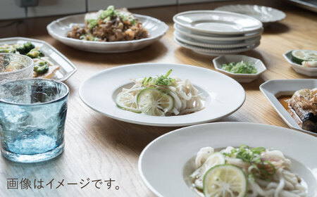 【波佐見焼】ハット深皿 白マット釉 2枚セット 食器 皿【イロドリ】[KE44] 波佐見焼