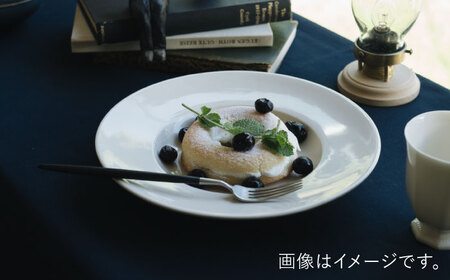 【波佐見焼】ハット深皿 ミルク色 2枚セット 食器 皿【イロドリ】[KE45] 波佐見焼