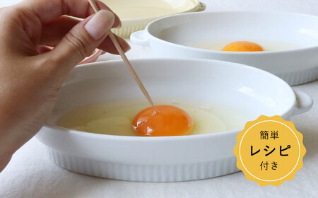 【波佐見焼】レンジで目玉焼き 2個セット（薄紅・淡黄） 食器 皿【西日本陶器】[AC245] 波佐見焼