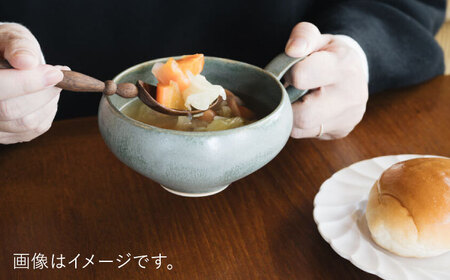 【波佐見焼】スープのためのカップ（アンティークグリーン） 2個セット 食器 皿【イロドリ】[KE65] 波佐見焼