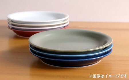 【白山陶器】【ボールド】プレート(M)とマグ つや紺【波佐見焼】[TA186]