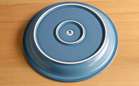 【白山陶器】【ボールド】プレート(M)とマグ オールドブルーマット【波佐見焼】[TA187]