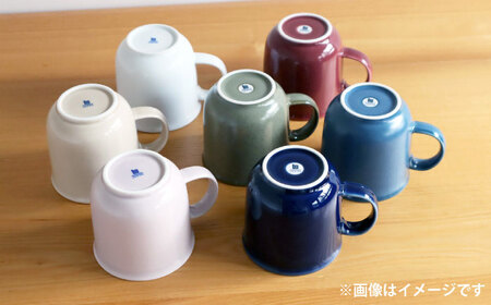 【白山陶器】【ボールド】プレート(M)とマグ オールドブルーマット【波佐見焼】[TA187]