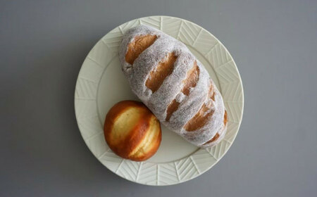 【波佐見焼】YABANE 20cmリムプレート ペアセット ミントブルー＆アイボリー【永峰製磁 eiho】[RA77]